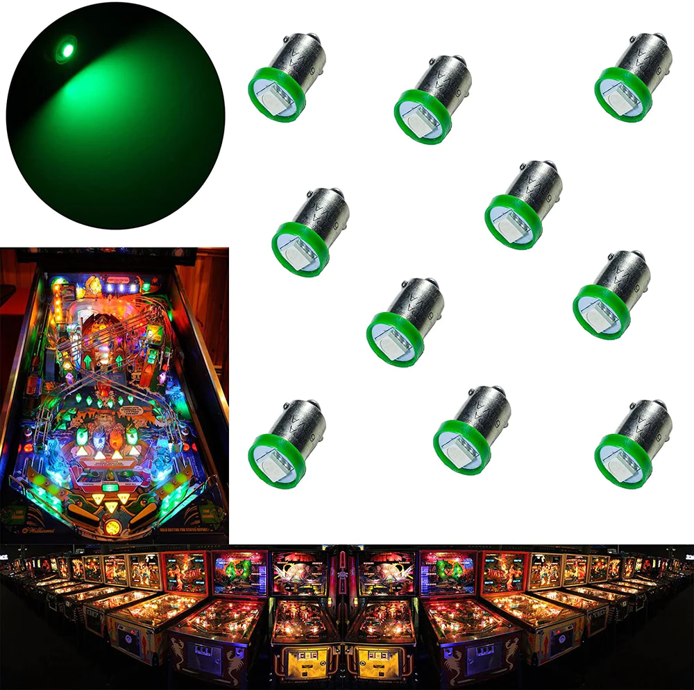 #44/#47 BA9S Pinball LED Bulbs – 6.3V AC/DC OEM | HYUGA - Image 12