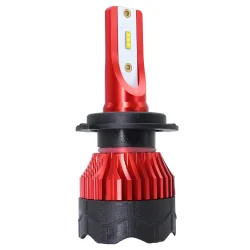 K2 LED Automotive Headlight Bulb Car Light H1 H3 H4 H7 H11 H13 12-24V 4800LM 50W White HYUGA