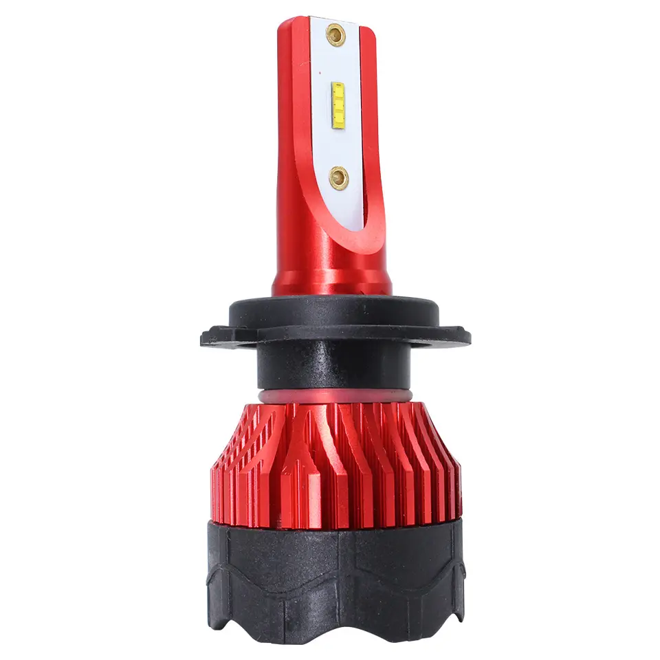 K2 LED Automotive Headlight Bulb Car Light H1 H3 H4 H7 H11 H13 12-24V 4800LM 50W White HYUGA