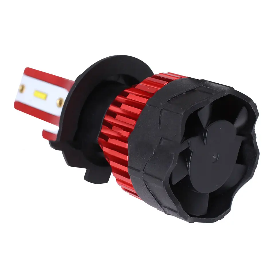 K2 LED Automotive Headlight Bulb Car Light H1 H3 H4 H7 H11 H13 12-24V 4800LM 50W White HYUGA - Image 2