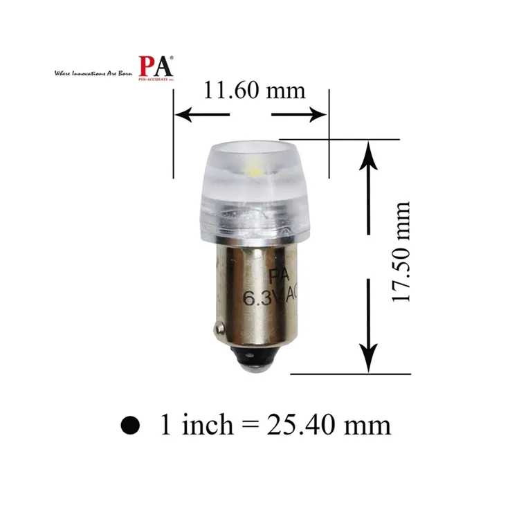 AC/DC Pinball LED 1 SMD 6.3V Ba9s #44 #47 5050 Light Bulb for Game machine - Image 6
