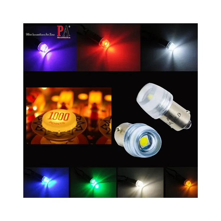 AC/DC Pinball LED 1 SMD 6.3V Ba9s #44 #47 5050 Light Bulb for Game machine - Image 3