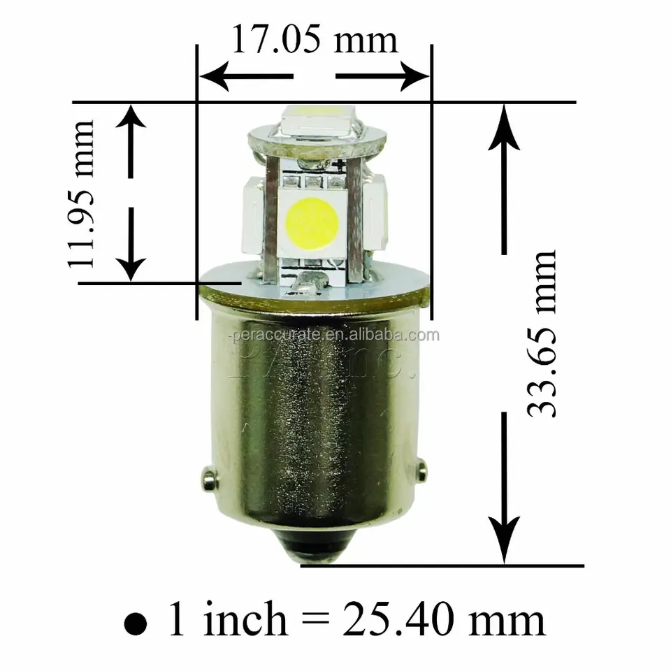 PA For Pinball Game Machine 1156 Ba15s 5SMD 5050 LED Dashboard Light Lamp Bulb Colors 6.3V AC/DC - Image 6