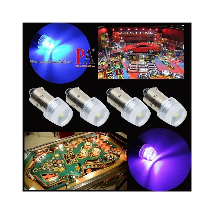 AC/DC Pinball LED 1 SMD 6.3V Ba9s #44 #47 5050 Light Bulb for Game machine - Image 5