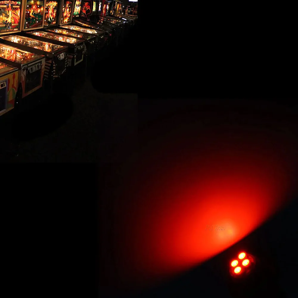 LED Bayonet Arcade Pinball Machine Light Bulb 4SMD BA9S #1893 #44 #47 #756 #1847 6.3V (10PCS) - Image 8