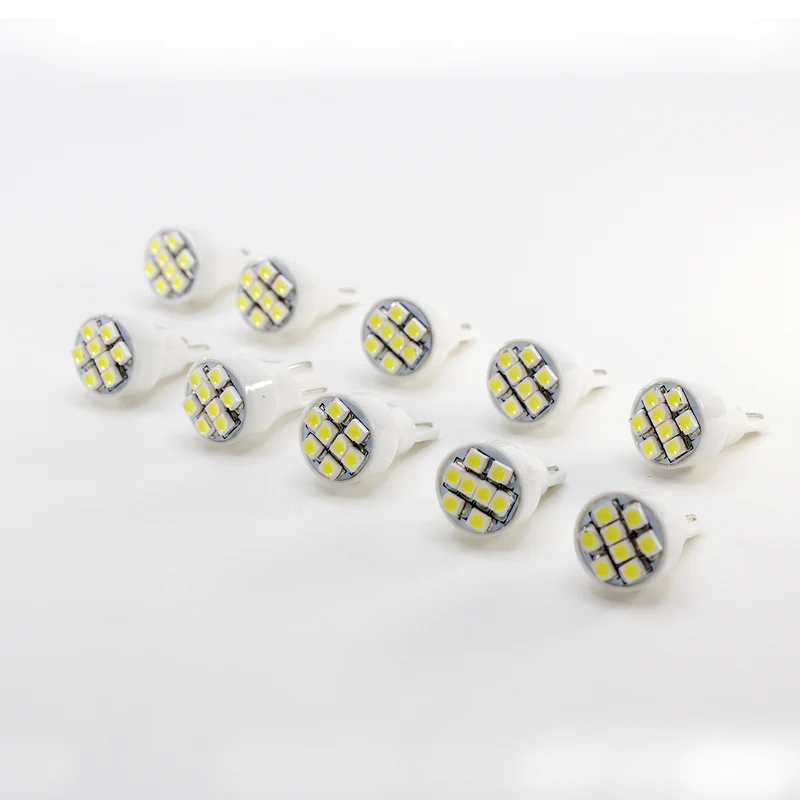 LED Pinball Machine Light Bulb 8SMD Flasher / Flicker Wedge T15 #906 #921 #912 Non-ghosting - Image 4