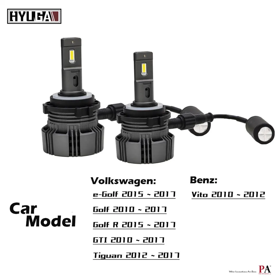 H7 LED Headlight 5000LM CANBUS Vito Fan Type Plug and Play HYUGA:圖片 3