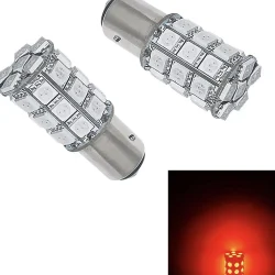 PA Terrific Bright 30SMD 3030 Auto LED Turn Signal Blinker Bulb Bau15s Orange