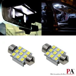LED car interior light Festoon Interior 12V Car Auto Lamp warm white 28mm PA