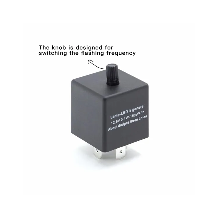 Widely used ERROR free Fix Kit 3-Pin CF14 Adjustable LED Flasher Relay Turn Signal Lights:圖片 2