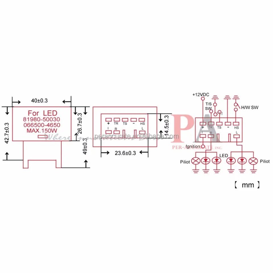 PA LED ME09 CF18 Turn Signal Flasher Relay Fix FAST FLASH 12V 8 Pins - Image 5