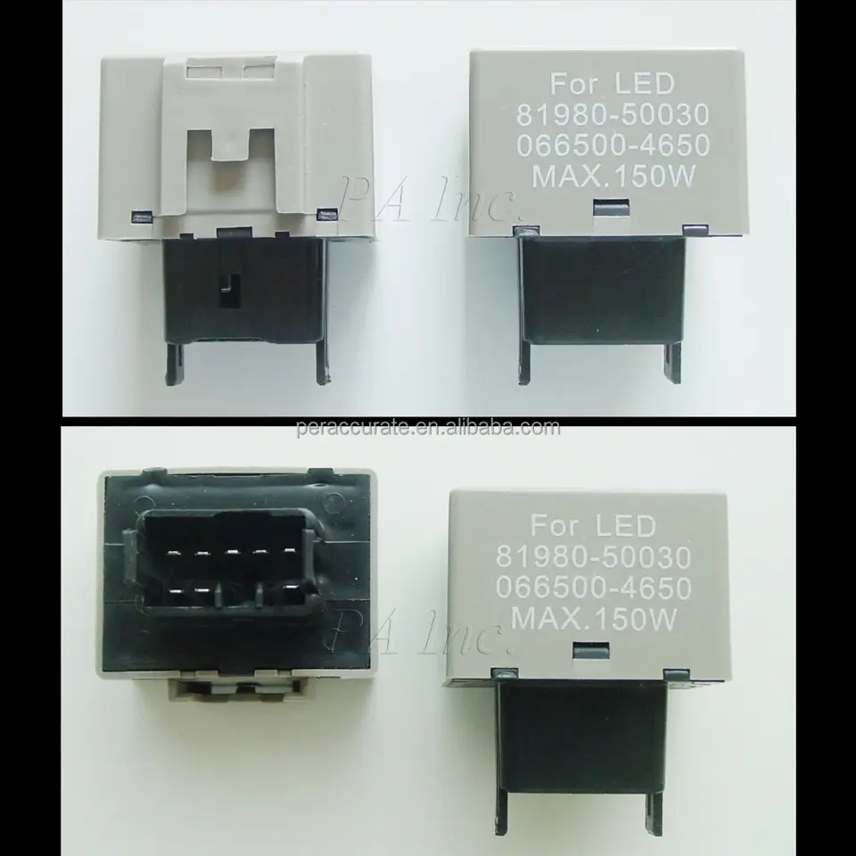 PA LED ME09 CF18 Turn Signal Flasher Relay Fix FAST FLASH 12V 8 Pins - Image 4