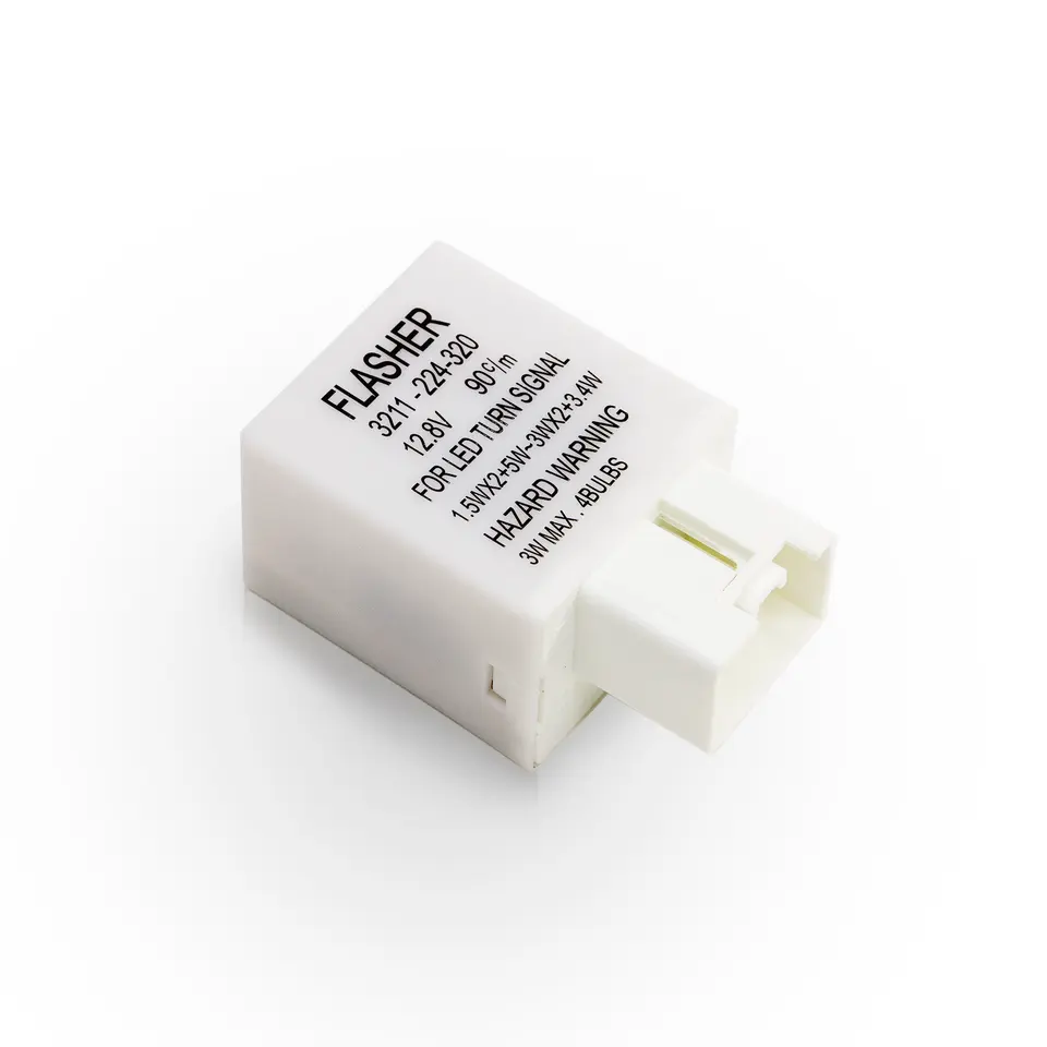 7-Pin Automotive Electronic Flasher Relay 12V Fix for LED Turn Signal Hyper Flash PA