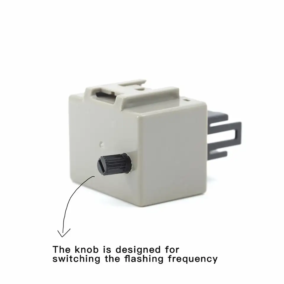 Generic replacements CF18 8pin ME09 LED Adjustable Turn Light Flasher Relay anti fast flashing for Japan various car models - Image 2