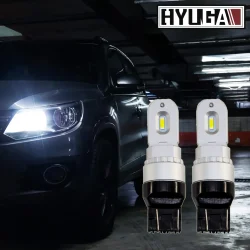 LED Reversing Light HX-5 T20 7443 700LM 12V 1860 CSP High Brightness Daytime Running Light HYUGA