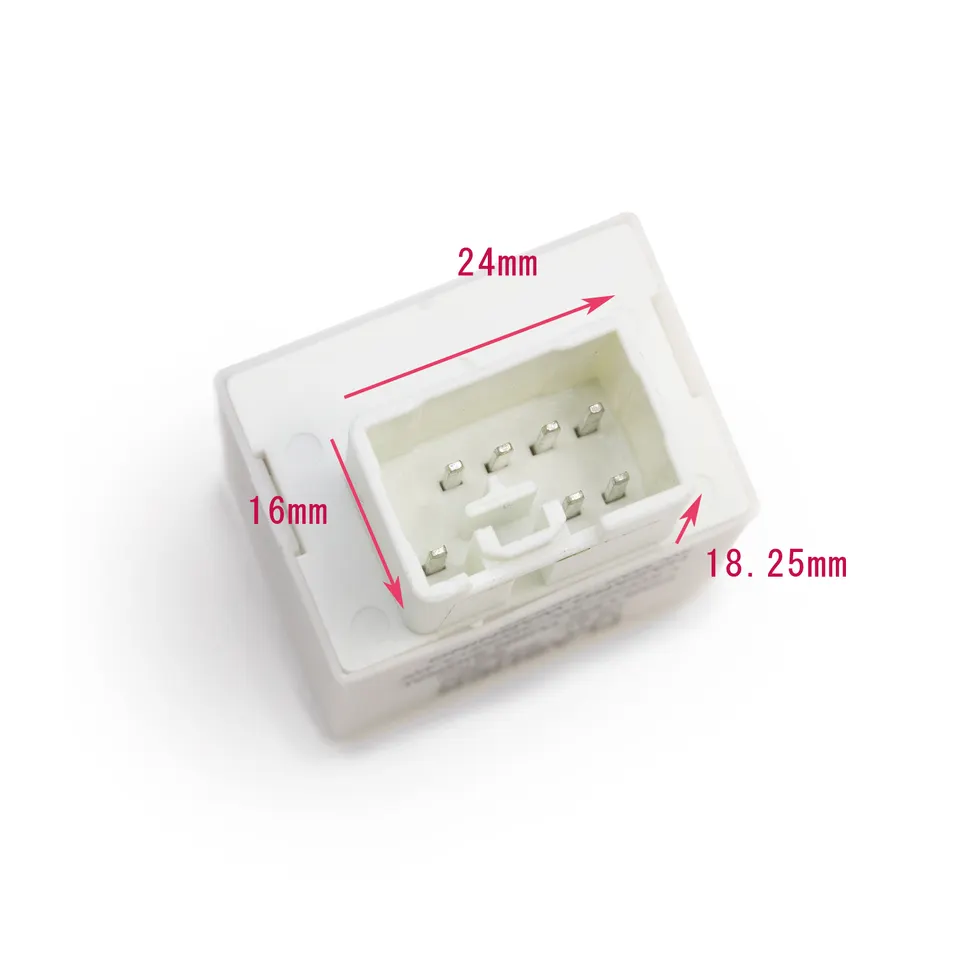 7-Pin Automotive Electronic Flasher Relay 12V Fix for LED Turn Signal Hyper Flash PA - Image 3