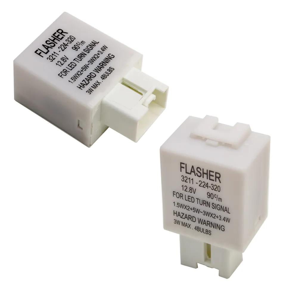 7-Pin Automotive Electronic Flasher Relay 12V Fix for LED Turn Signal Hyper Flash PA - Image 6