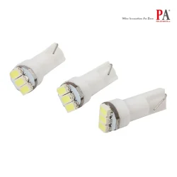 Auto T5 3020/1206 3SMD Car Wedge Light for Dashboards LED Bulb Lamp Instrument Indicator 12V PA